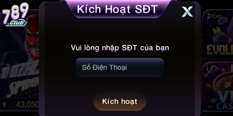 Chương Trình VIP 789Club, Nâng Cấp Quyền Lợi Thành Viên 4 Tạo tài khoản hoàn tất