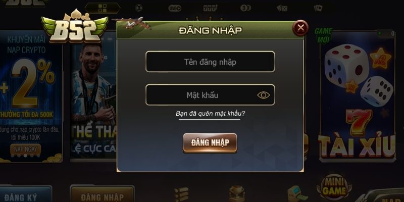 Đăng Nhập B52 Đơn Giản Trên App Và Web Kèm Cách Xử Lý 1 Đăng nhập B52club bằng ứng dụng di động