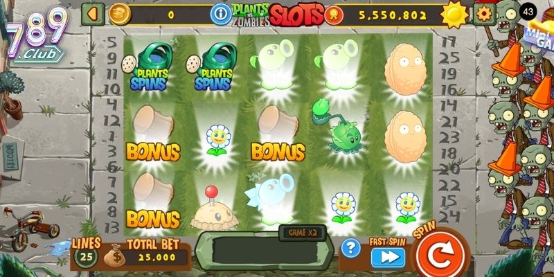 Plants vs Zombies Slots 789club – Trải Nghiệm Nổ Hũ Đỉnh Cao 3 Ưu điểm của Plants vs Zombies Slots