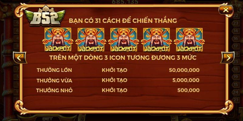 Thần Tài Phát Lộc B52 – Slot May Mắn Dễ Trúng Thưởng 2 Cách chơi thần tài phát lộc và cơ chế quay thưởng